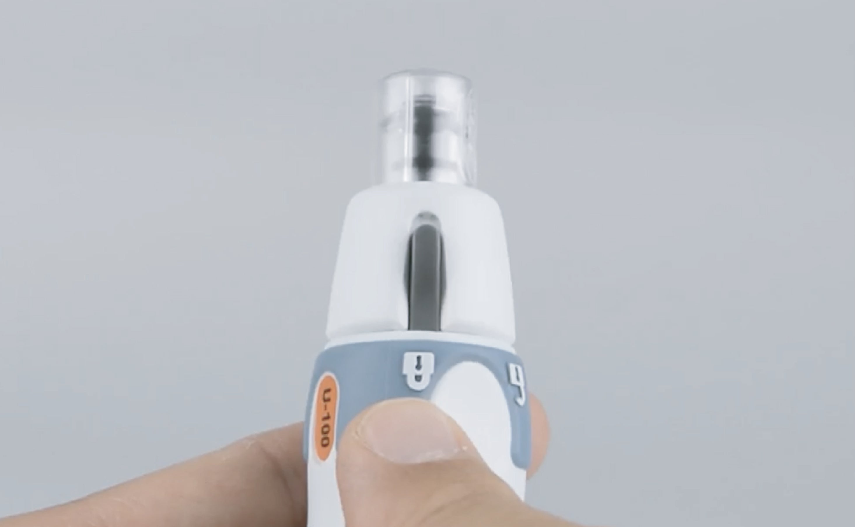 Load video: Install a 10 ml bottle adapter