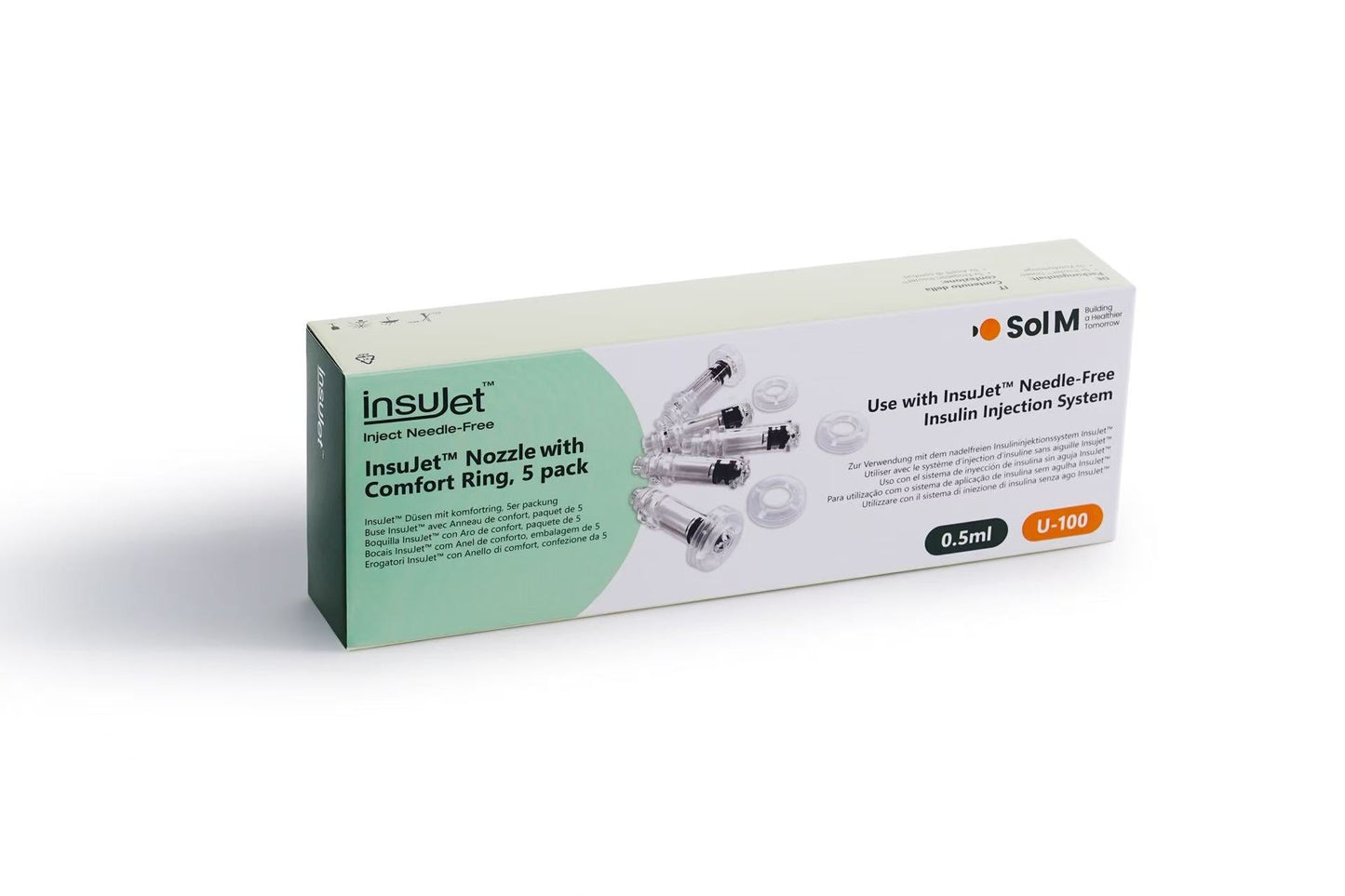 InsuJet™ Nozzle and Comfort Ring Box